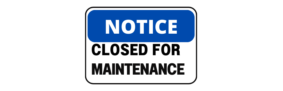 Closed for repairs